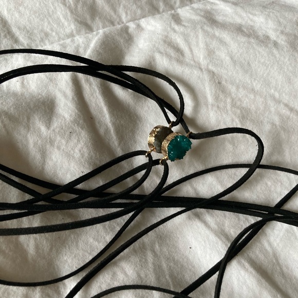 Handmade Druzy gemstone necklace - Picture 4 of 4